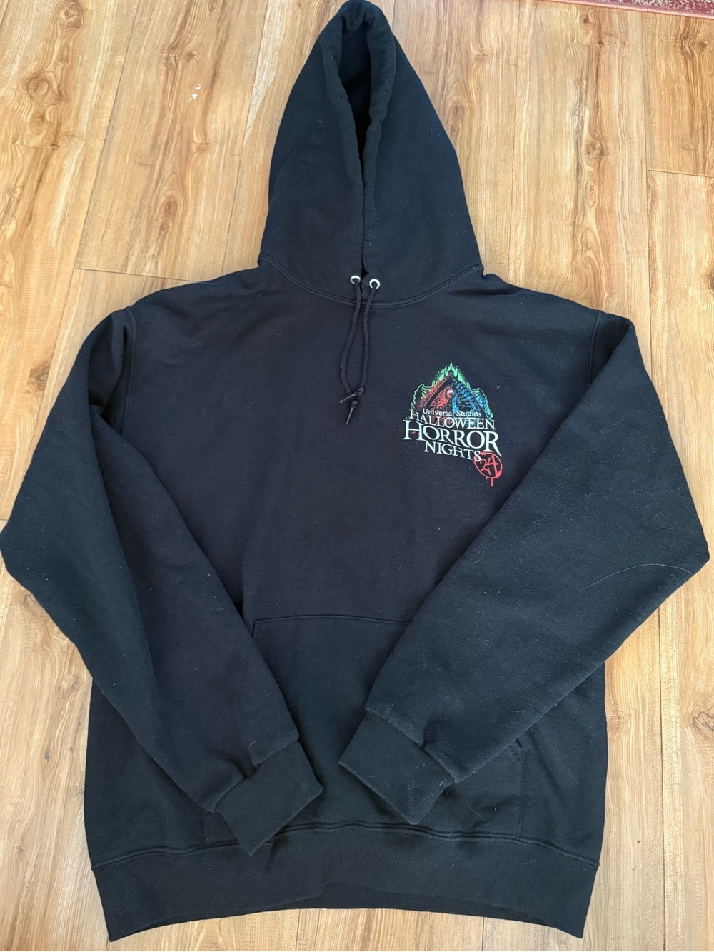 Halloween Horror Nights Black Graphic Hoodie - Unbranded